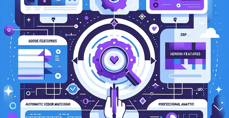 好用的 ERP 工具隐藏功能：自动匹配供应商的实战技巧